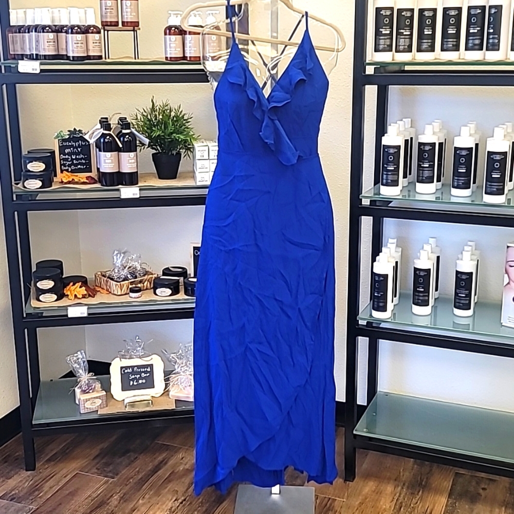 Wrap maxi dress